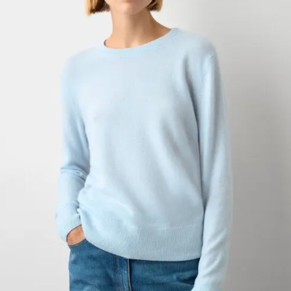 White + Warren essential cashmere crewneck sweater
